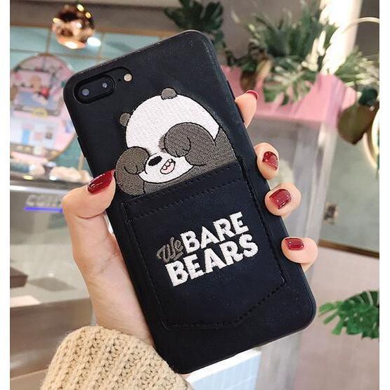We Bare Bear Pockets iPhone Case