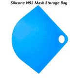 KN95 Mask Storage Case Disposable Mask Storage Box N95 Portable Mask Storage Box Face Mask Storage Holder Case