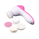 5-In-1 Elektrische Gezichtsreiniger Body Massage Mini Skin Pore Cleaner Schoonheid Massager Wash Gezicht Machine