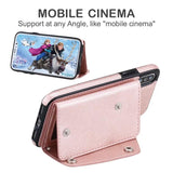 Wallet Flip PU Leather Case For iPhones