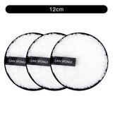 1/3Pcs Makeup Remover Pads Microfiber Reusable Face Towel Make-up Wipes Cloth Washable Cotton Pads Skin Care Cleansing Puff