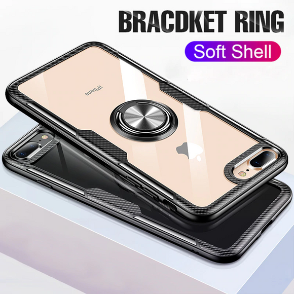Luxury Shockproof Soft Holder Case For iphone