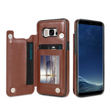 Wallet Card Slot Case For Samsung S10 Plus S10E S9 S8 S7 Edge