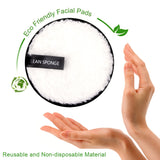 1/3Pcs Makeup Remover Pads Microfiber Reusable Face Towel Make-up Wipes Cloth Washable Cotton Pads Skin Care Cleansing Puff