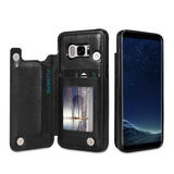 Wallet Card Slot Case For Samsung S10 Plus S10E S9 S8 S7 Edge