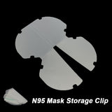 KN95 Mask Storage Case Disposable Mask Storage Box N95 Portable Mask Storage Box Face Mask Storage Holder Case