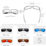 KINGSEVEN Brand Design Fashion Aluminum Magnesium Sunglasses Men Polarized Driving Eyewear