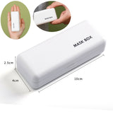 KN95 Mask Storage Case Disposable Mask Storage Box N95 Portable Mask Storage Box Face Mask Storage Holder Case