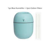 2020 Ultrasonic Mini Air Humidifier 200ML Aroma Essential Oil Diffuser for Home Car USB Fogger Mist Maker with LED Night Lamp