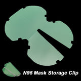 KN95 Mask Storage Case Disposable Mask Storage Box N95 Portable Mask Storage Box Face Mask Storage Holder Case