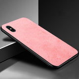 Luxury Magnetic Fabric Cloth iPhone Case