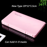 KN95 Mask Storage Case Disposable Mask Storage Box N95 Portable Mask Storage Box Face Mask Storage Holder Case