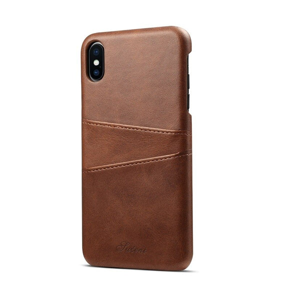 Luxury Leather Phone Back Cover