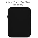 Universal Soft Tablet Liner Sleeve Pouch Bag for Kindle Case for iPad mini 1/2/3/4 Air 1/2 Pro 9.7 Cover For New iPad 2017/2018