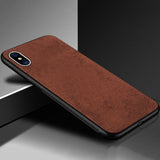 Luxury Magnetic Fabric Cloth iPhone Case