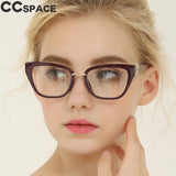 Cat Eye Glasses Frames Women Rhinestone